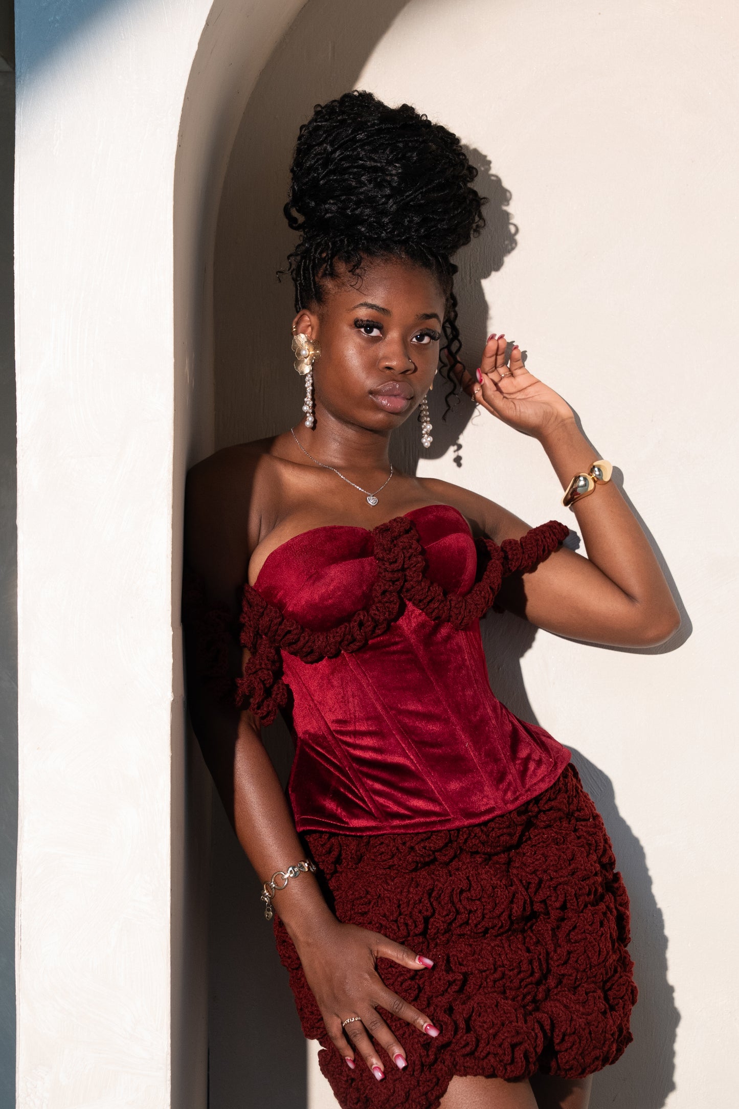 sabi girl corset set